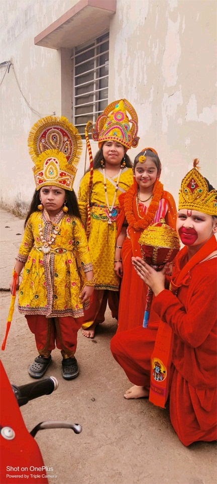 *गुलमोहर पार्क रामनगर में बड़ी धूमधाम से मनाया गया रामलला का प्राणप्रथिस्ठान*