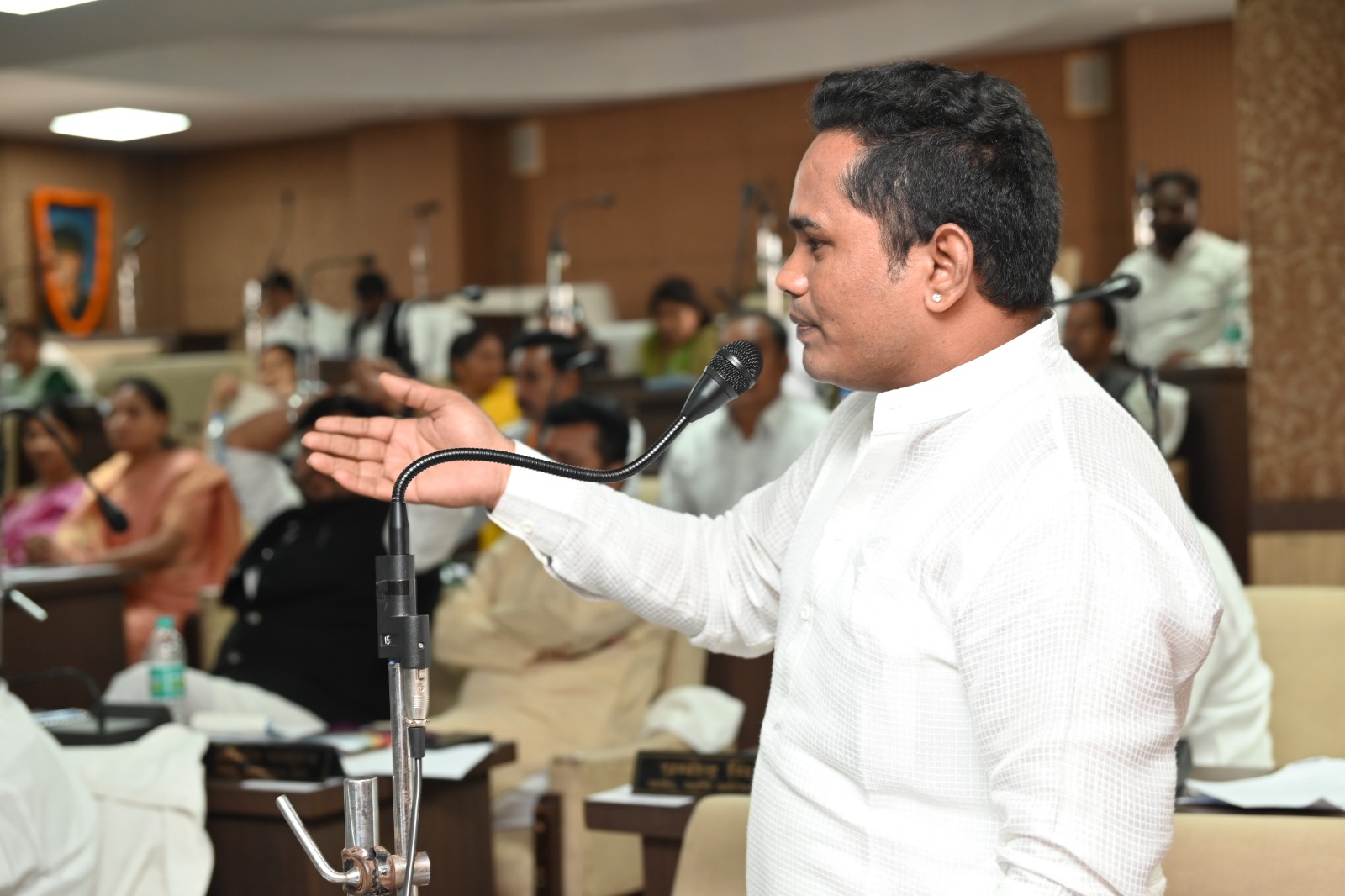 *रायपुर,,पार्षद कामरान अंसारी ने बजट सत्र मे लालबहादुर शास्त्री वार्ड के लिए राशि की मांग की*