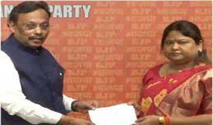 *झारखंड की सीता सोरेन भाजपा में शामिल हुईं*
