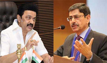 *पोनमुडी को मंत्रिमंडल में दोबारा शामिल करने पर रवि व स्टालिन में टकराव*