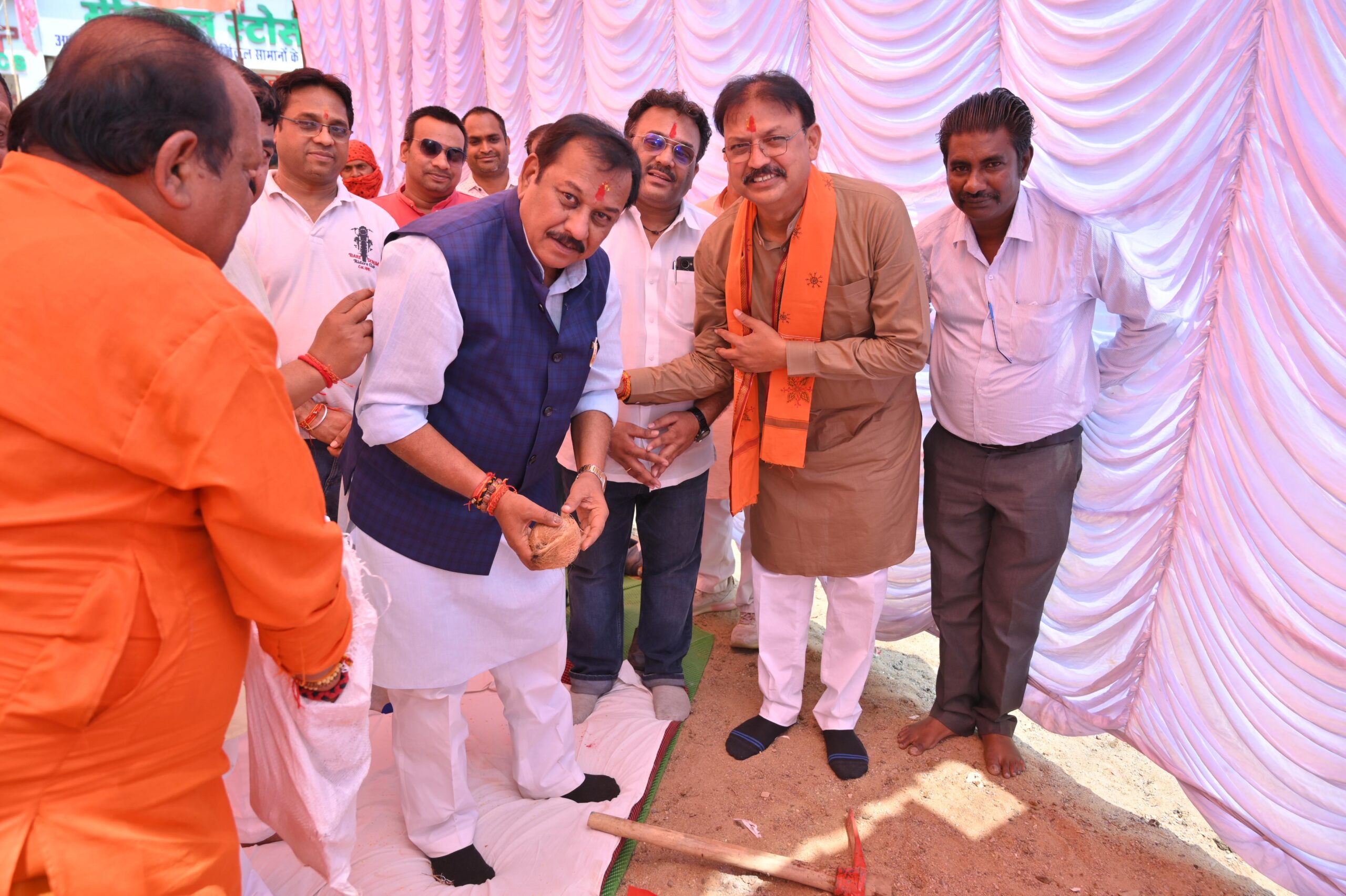 *भिलाई,लाखों के जनहितकारी विकास कार्यों का सांसद विजय ने किया भूमि पूजन और लोकार्पण*