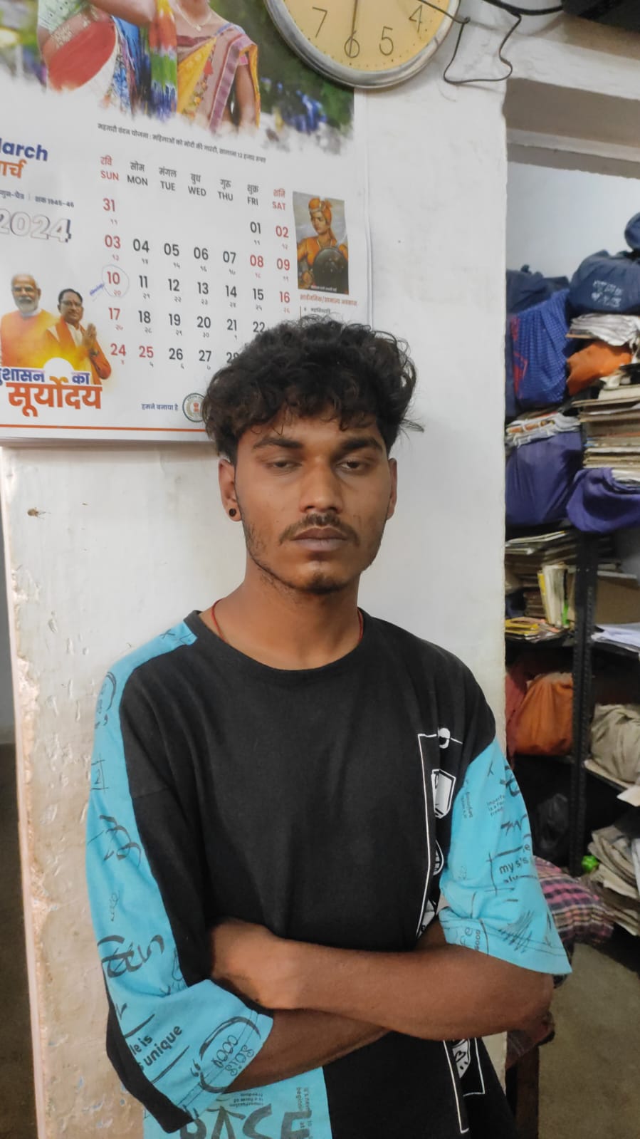 *बेजुबान जानवरों पर वार करने वाले युवक को खुर्सीपार पुलिस ने लिया हिरासत में,सैफिया क़ुरैशी की रिपोर्ट*