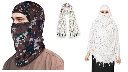 *धूप से बचने स्टाइलिश स्कार्फ व फेस्क मास्क बन रहे पहली पसंद*