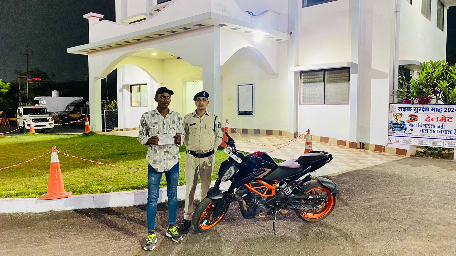 *लापरवाहीपूर्वक वाहन चलाते वीडियो सोशल मीडिया में किया गया था अपलोड,यातायात पुलिस ने की कार्यवाही सैफिया क़ुरैशी की रिपोर्ट*