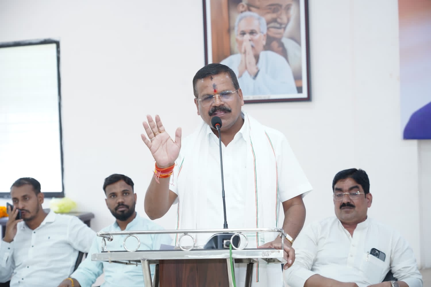 *दुर्ग,लोकसभा चुनाव का रण जीतने में एनएसयूआई की होगी अहम भूमिका – राजेन्द्र साहू*