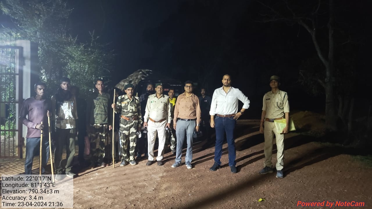 *कवर्धा,भोरमदेव अभ्यारण में पूनम अवलोकन अभियान चलाकर किया गस्ती,दुखहरण सिंह ठाकुर की रिपोर्ट*