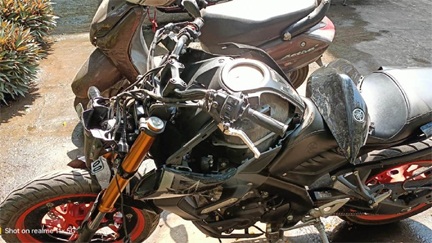 *आरक्षक की सड़क दुर्घटना में मौत, आरक्षक का साथी घायल*