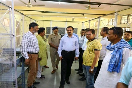 *मुख्य निर्वाचन पदाधिकारी श्री राजन ने देवास में मतगणना स्थल का किया निरीक्षण*