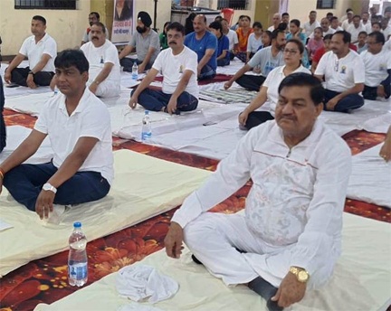 *दशम अंतराष्ट्रीय योग दिवस का आयोजन*