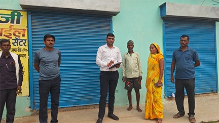 * झोलाछाप डॉक्टरों पर कार्रवाई, दो क्लिनिक सील*