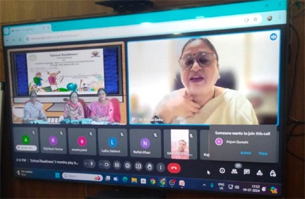 *स्कूल रेडिनेस के तहत खेल-खेल में सीखने का हुआ प्रशिक्षण*