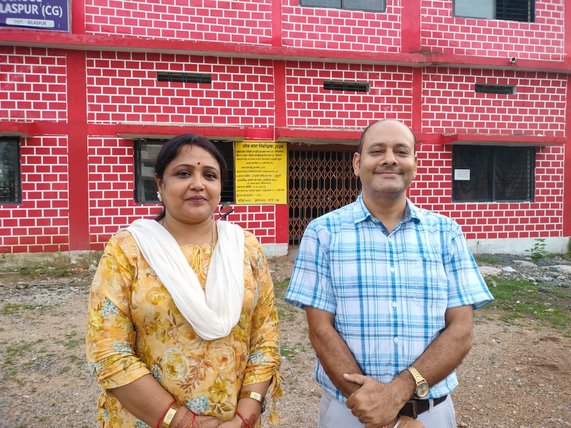 *बिलासपुर,ऋचा तिवारी एवं धीरेंद्र शर्मा का क्रिएटिव लर्निंग कार्यशाला,गुजरात (IIT) हेतु चयन,जावेद खान की रिपोर्ट*