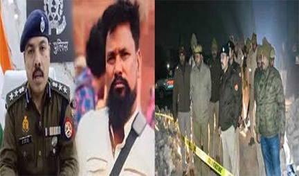 *5 जघन्य हत्याओं में शामिल अपराधी पुलिस मुठभेड़ में ढेर,सियासत दर्पण न्यूज़ रिपोर्ट*