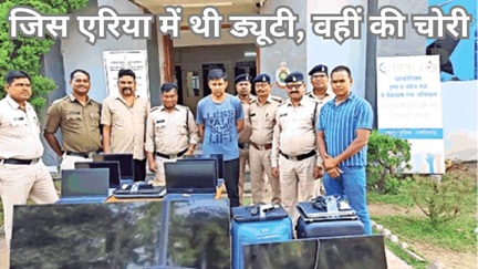 *रायपुर : पांच मकानों में चोरी करने वाला निकला आईटीबीपी का जवान, सीसीटीवी से खुला राज*