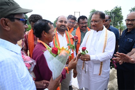 *मुख्यमंत्री विष्णु देव साय तोंगापाल पहुंचे*