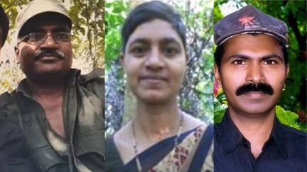 *डेढ़ करोड़ के इनामी शीर्ष तीन माओवादी ढेर*