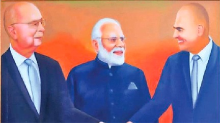 *वरिष्ठ चित्रकार राज सैनी ने प्रधानमंत्री नरेन्द्र मोदी पर 200 फीट लंबी पेंटिंग बनाकर वर्ल्ड बुक ऑफ रिकॉर्ड में दर्ज किया नाम*