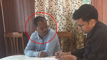 *15 हजार की रिश्वत लेते पटवारी रंगे हाथों गिरफ्तार*