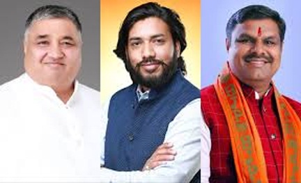 *रायपुर,,,कल राजभवन में 3 मंत्री लेंगे शपथ*