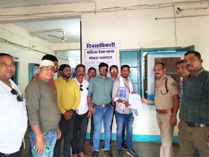 *रायपुर में पत्रकार को धमकाने वाले ठेकेदार के खिलाफ FIR*