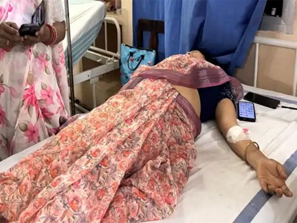 *रायपुर,,गृहमंत्री विजय शर्मा के घर के बाहर महिला ने पिया फिनाइल,,सियासत दर्पण न्यूज़ की खबर*