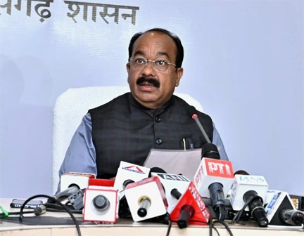 *रायपुर,,उप मुख्यमंत्री अरुण साव ने कैबिनेट की बैठक में लिए गए निर्णयों की जानकारी दी*