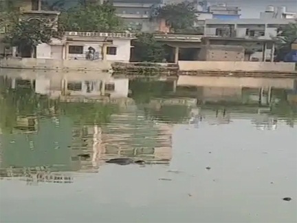 *रायपुर के तालाब में मिली युवक की लाश*