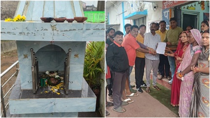 *श्रीराम मंदिर में तोड़फोड़ कर मूर्तियां नाली में फेंकीं,श्रद्धालुओं में भड़का आक्रोश*