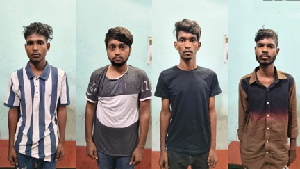 *पुरानी रंजिश को लेकर मजदूर पर जानलेवा हमला, 1 नाबालिग समेत 5 गिरफ्तार*