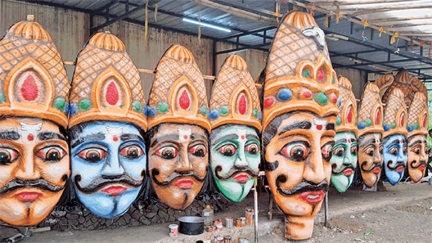 *रायपुर में छह से ज्यादा जगहों पर रावण दहन के बड़े आयोजन*