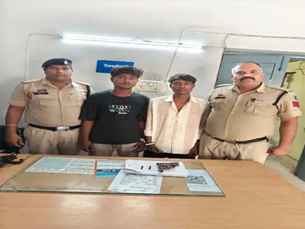 *सिविल लाइन थाना क्षेत्र में रिवाल्वर-जिंदा कारतूस के साथ 2 गिरफ्तार*