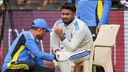 *ऋषभ पंत को लगी चोट, खेलने पर गहराया संकट*