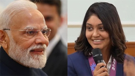 *हरलीन देओल के सवाल पर PM मोदी का रिएक्शन*