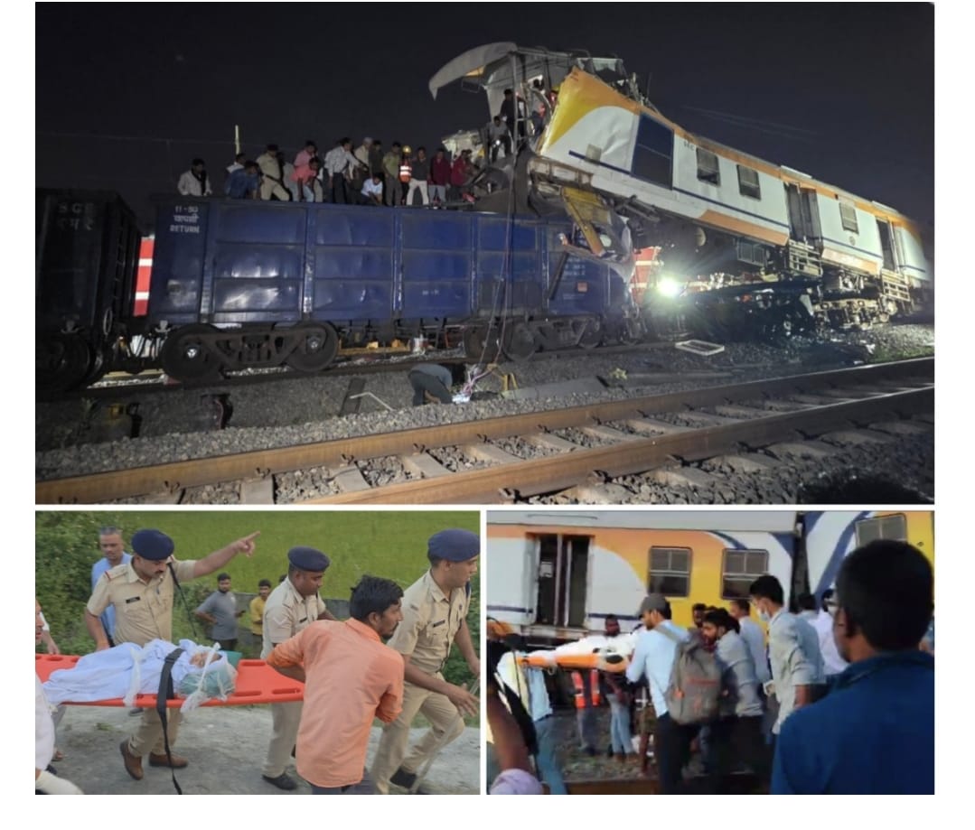 *बिलासपुर रेल दुर्घटना से क्षेत्र में हड़कंप मच गया,,,सियासत दर्पण न्यूज़ बिलासपुर ब्यूरो चीफ डॉ शाज़िया अली की रिपोर्ट*