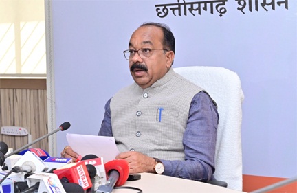 *उप मुख्यमंत्री अरुण साव ने कैबिनेट की बैठक में लिए गए निर्णयों की जानकारी दी*