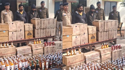 *3 लाख रुपये मूल्य की अवैध शराब जब्त*