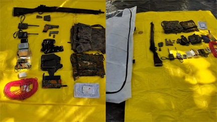 *सुरक्षाबलों और माओवादियों के बीच मुठभेड़, 5 लाख का फगनू ढेर, विस्फोटक और हथियार बरामद*