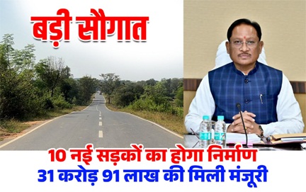 *मुख्यमंत्री विष्णुदेव साय की एक और बड़ी सौगात*