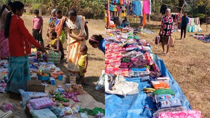 *अबूझमाड़ की नई तस्वीर, जहां गूंजती थी बंदूकों की गड़गड़ाहट,,,अब दिखी हाट की रौनक*