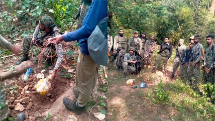 *नारायणपुर में पुलिस को मिला तीन-तीन किलो वजनी आईईडी*