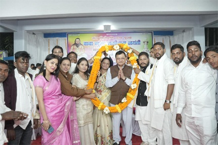 *महान संत बाबा गुरु घासीदास जी की 269वीं जयंती समारोह में मंत्री लखन लाल देवांगन हुए सम्मिलित*