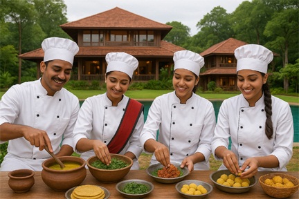 *दंडामी लक्जरी रिसॉर्ट चित्रकोट बस्तर में पारंपरिक छत्तीसगढ़ी एवं जनजातीय व्यंजन प्रतियोगिता का आयोजन*