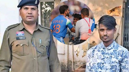 *रायपुर में वनडे मैच के दौरान युवक मैदान में घुसा, पुलिस ने धारा 151 के तहत की कार्रवाई*