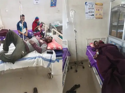 *डीएड अभ्यर्थियों का प्रदर्शन, शिक्षा मंत्री के बंगले के बाहर बेहोश*