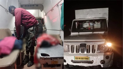 *रोड एक्सीडेंट में भाइयों की मौत*