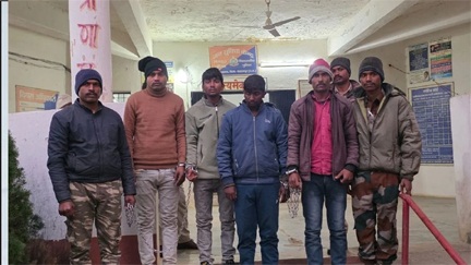 *धान तस्करी के अंतरराज्यीय संगठित गिरोह का राजफाश, 9 लोगों के खिलाफ कार्रवाई*