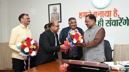 *राजिम कुंभ कल्प 2026 : पर्यटन एवं संस्कृति मंत्री राजेश अग्रवाल ने मुख्यमंत्री विष्णुदेव साय को किया आमंत्रित*