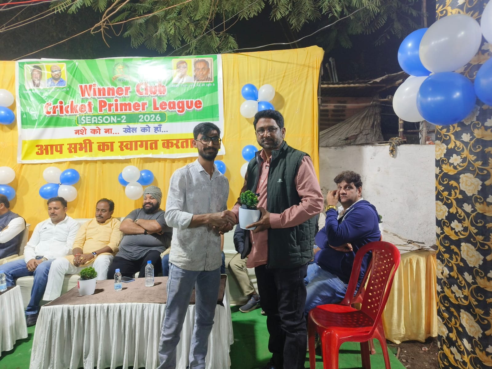 *रायपुर,,विनर क्लब द्वारा आयोजित रात्रिकालीन क्रिकेट लीग WPL सीजन–2 का शानदार और भव्य समापन अत्यंत रोमांचक फाइनल मुकाबले के साथ हुआ।*