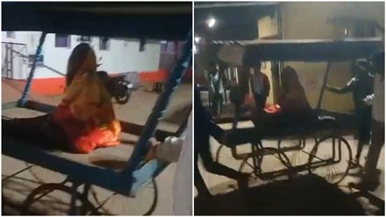 *इंसानियत की मिसाल: हाथ ठेले पर बुजुर्ग महिला को अस्पताल पहुंचाया, वीडियो वायरल*