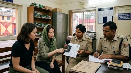 *पासपोर्ट और वीजा दस्तावेजों की वैधता पर पुलिस को संदेह*